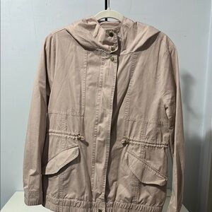 Love Tree Beige Hooded Jacket